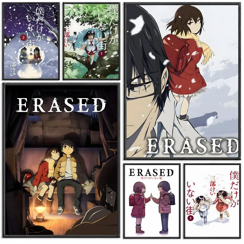 Classic Anime E-ErasedS Poster Modern PP Paper Wall Decorative for Cafe Office Bar Home Wall Decor Gift