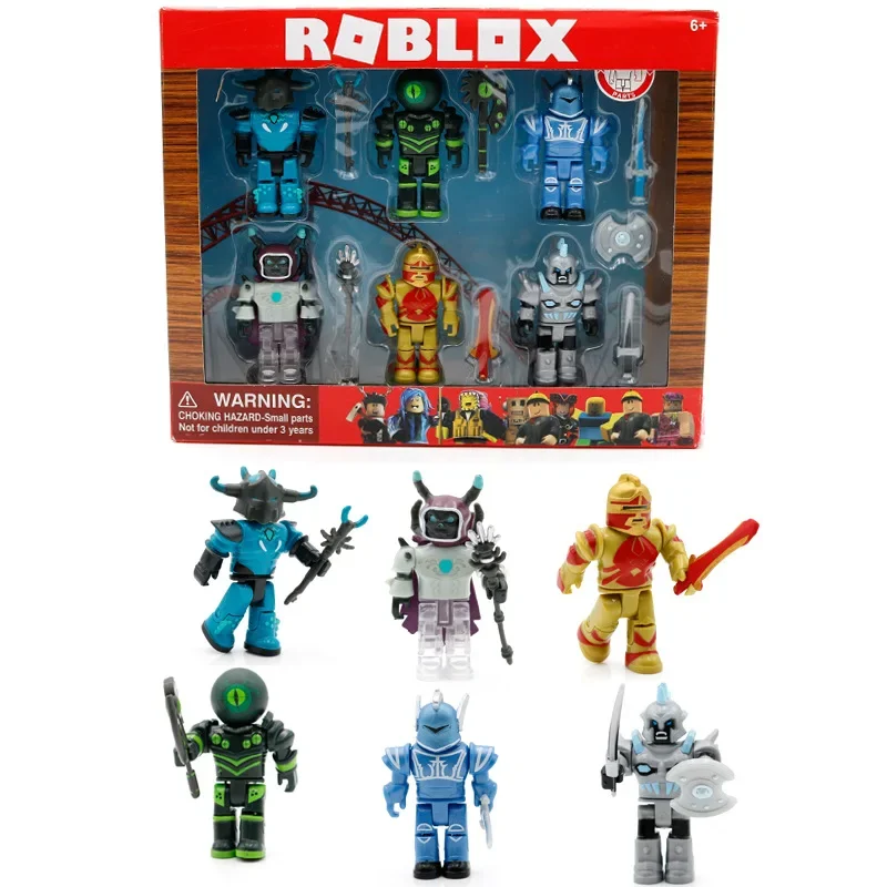 Roblox Action Figure Toys Dolls Set DY Assemble Building Blocks Kawaii Game Character Toys Kids Birthday Gifts