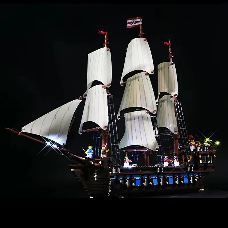 DIY RC LED Light Kit For LEGO 10210 Imperial Flagship  (Only LED Light,Without Blocks Model)