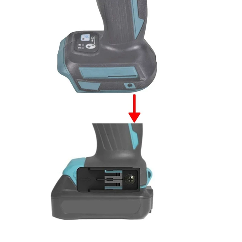 Suporte de driver de impacto de 4 unidades para driver de impacto de 18 V, suporte de bits para driver de broca de 14,4 V 18 V