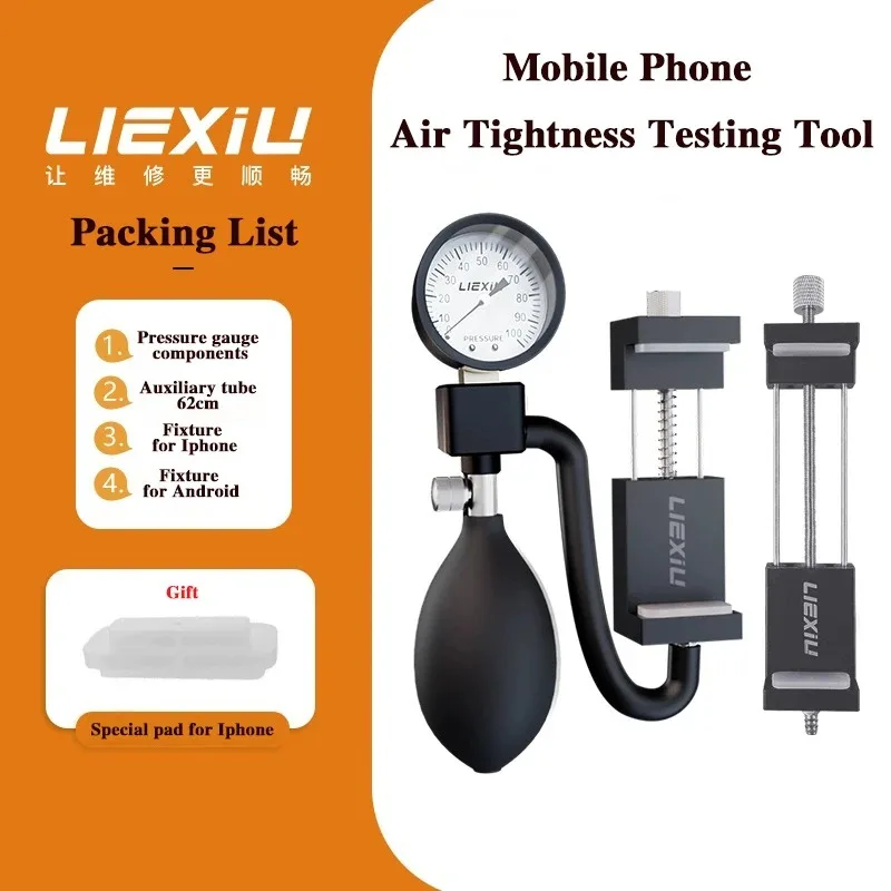 Mobile Phone Air Tightness Tester Tool - Water-Proof & Leak-Proof Seal Detection, for Disassembly Repair Testing