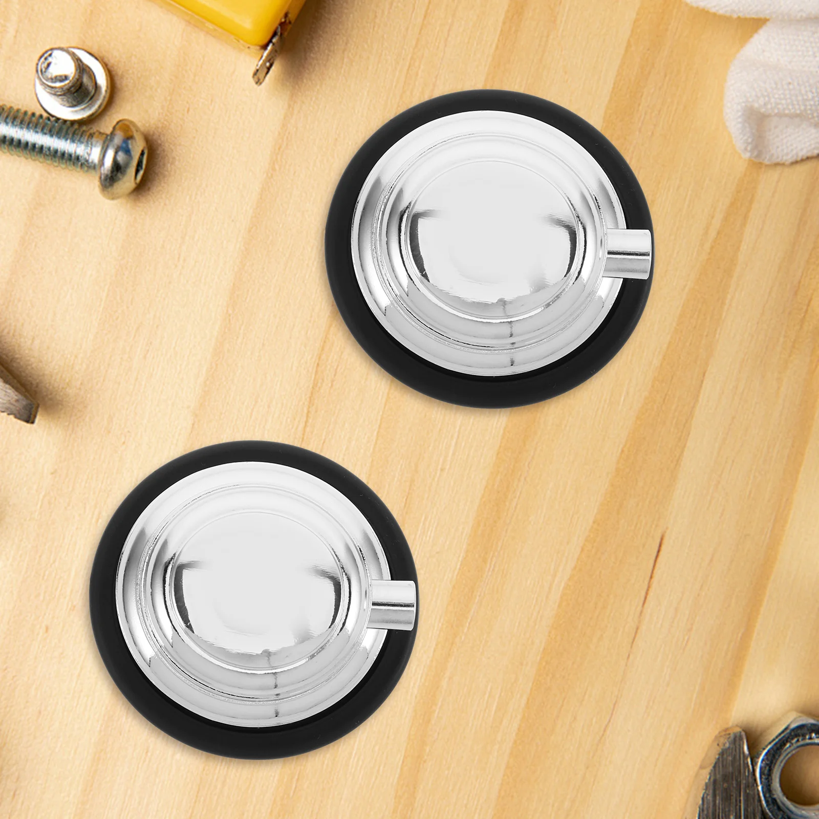 

3 Pcs Drum Saddle Ears Accessories Lug Replacement Hardware Jazz Mounts Rubber for Snare Bass Anchor Clamp