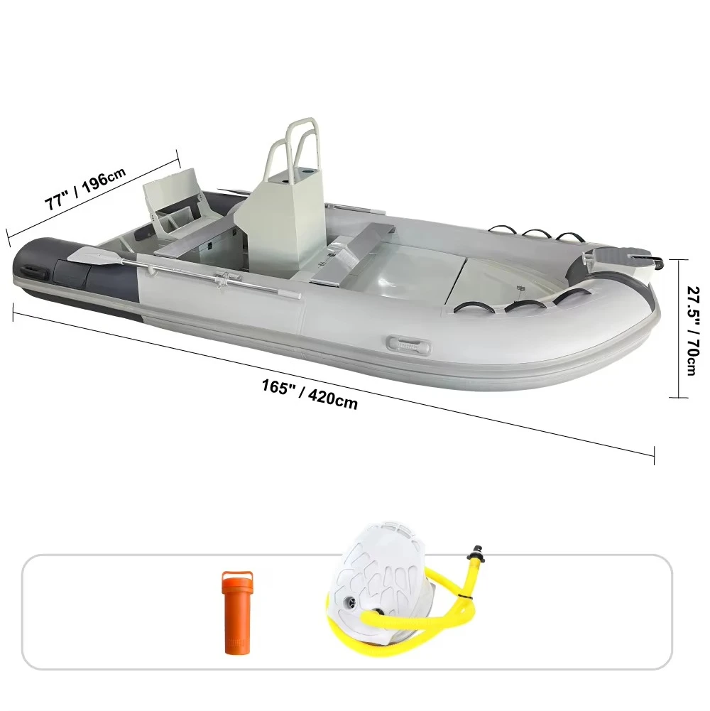Best Selling Aluminum Aluminum China Small Marine Accessories Tulus Rib Boat