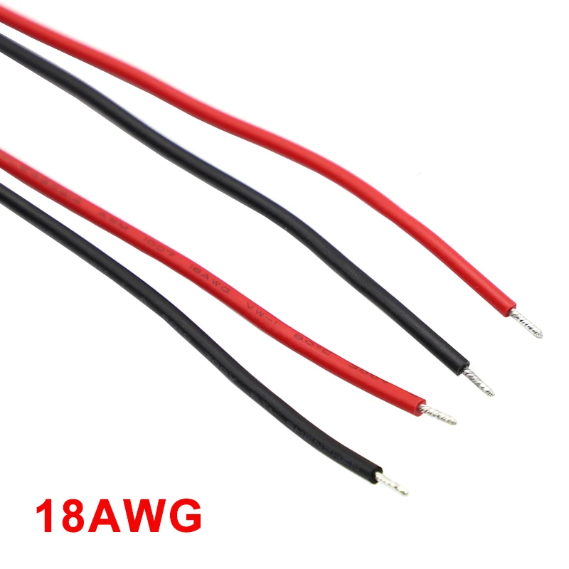 1/5/10개 DC 5.5 X 2.1mm 5.5X2.5mm 배터리 DC 전원 암 소켓 방수 커넥터 2핀 18AWG 피그테일 와이어 케이블 DIY