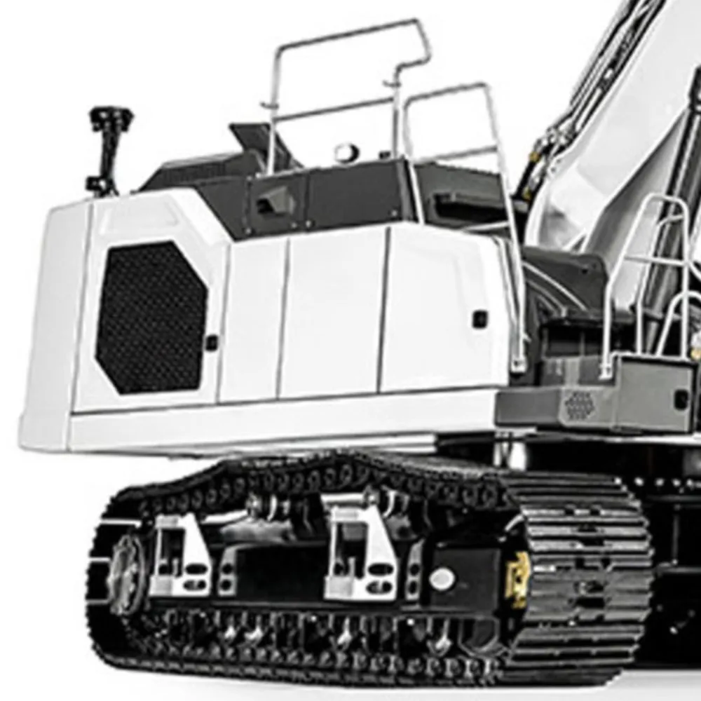 1/14 LESU 945 3-ramienna hydrauliczna koparka RC LR945 Metalowa koparka RC zdalnie sterowana maszyna budowlana ciężarówka samochody zabawki