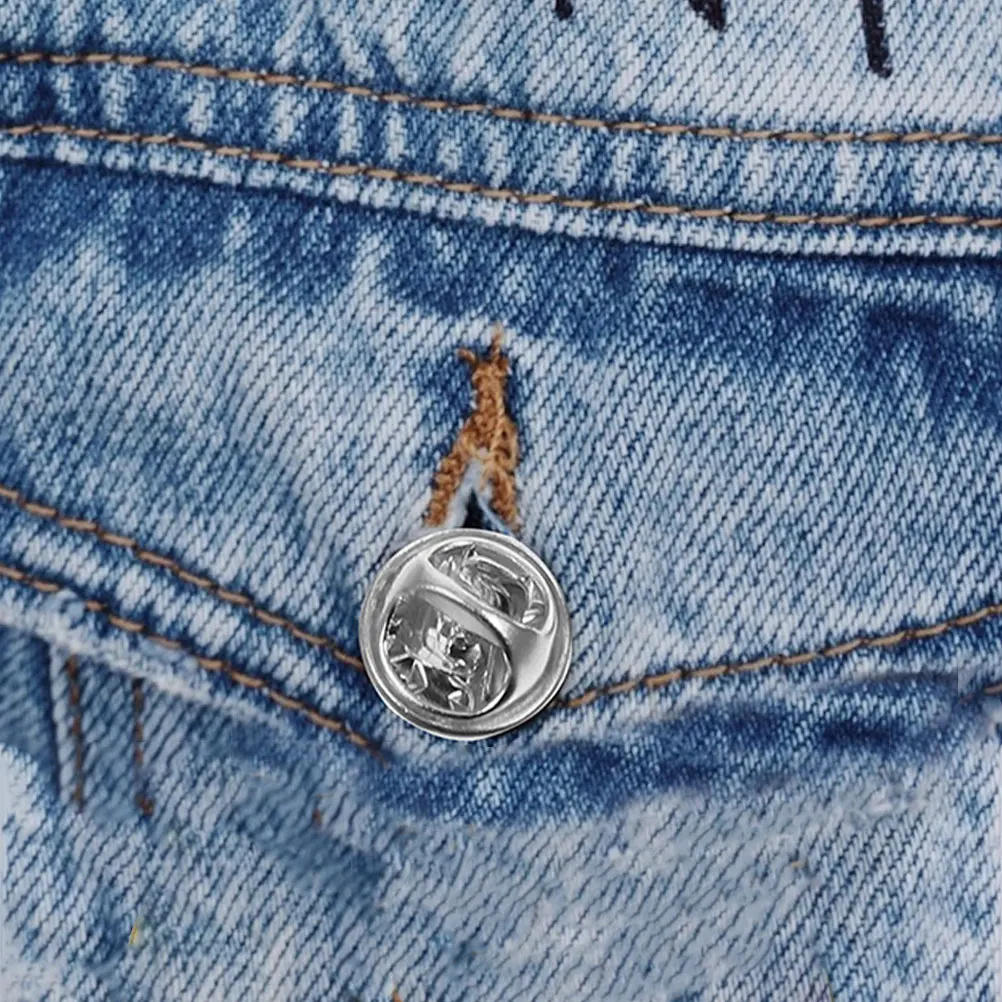 

50pcs Gold Lapel Pins Brooch Backs Brooch Clutch Badge Holders Clasp DIY Accessories Locking Pin Back Craft Making