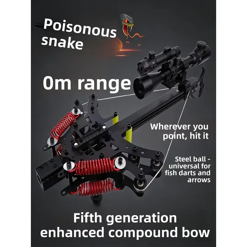 High Power Mechanical Slingshot for Outdoor Sports