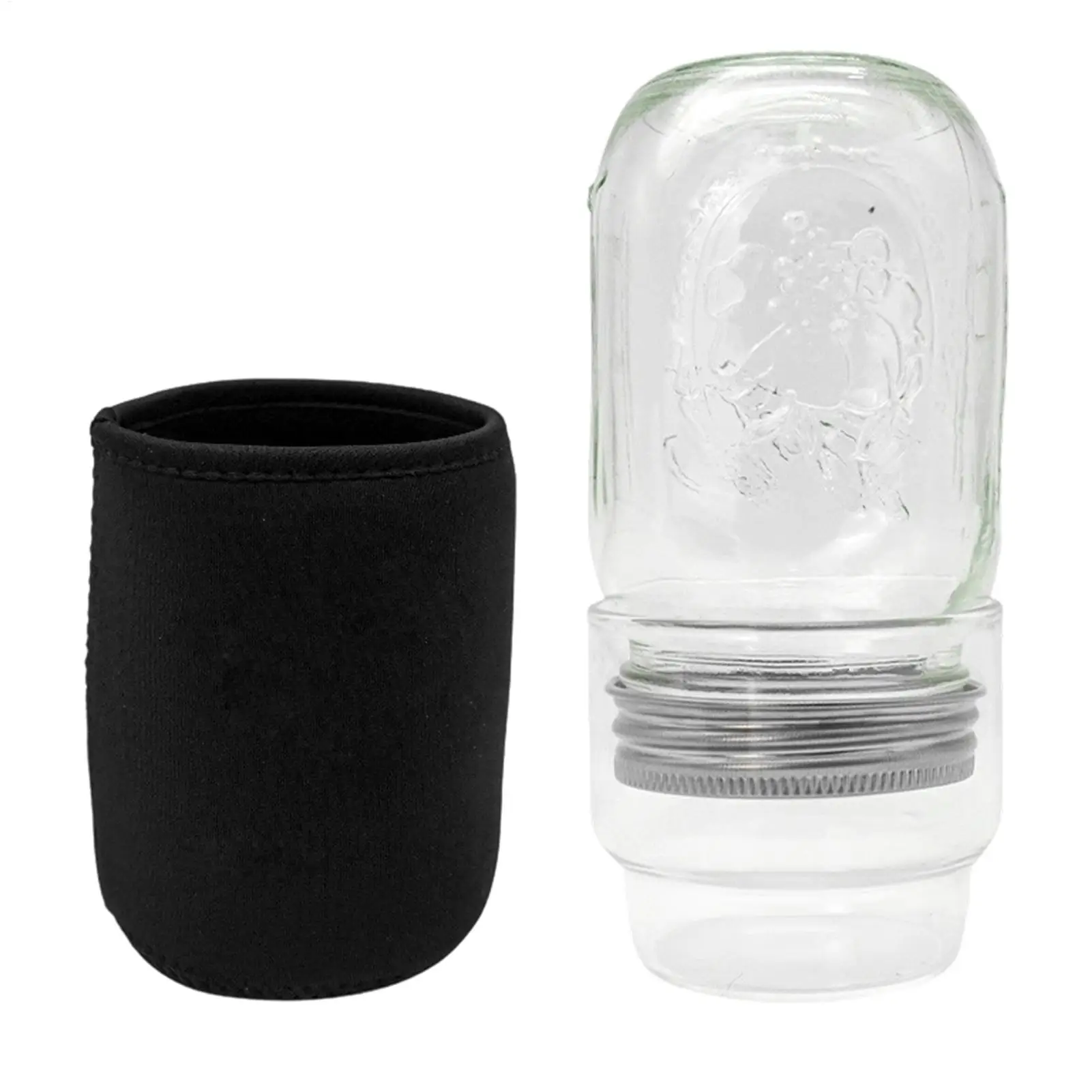 Glass Sprouting Jar Kit Sprouts Growing Container Broccoli Sprouts Growing Kit For Gardeners Beginners Homesteaders Kitchen