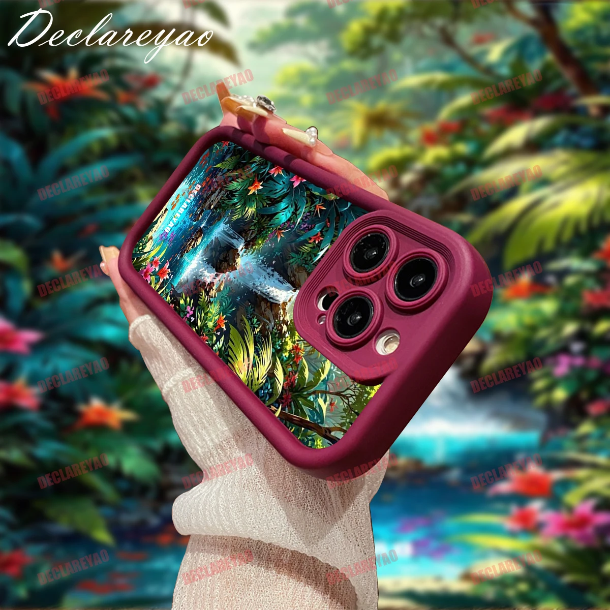 

DECLAREYAO матовый тонкий мягкий чехол из ТПУ для Realme U1 C35 5I 11 5 N65 5G C33 8i 60X C20 C2 C51S GT3 20 C55 силиконовый противоударный чехол