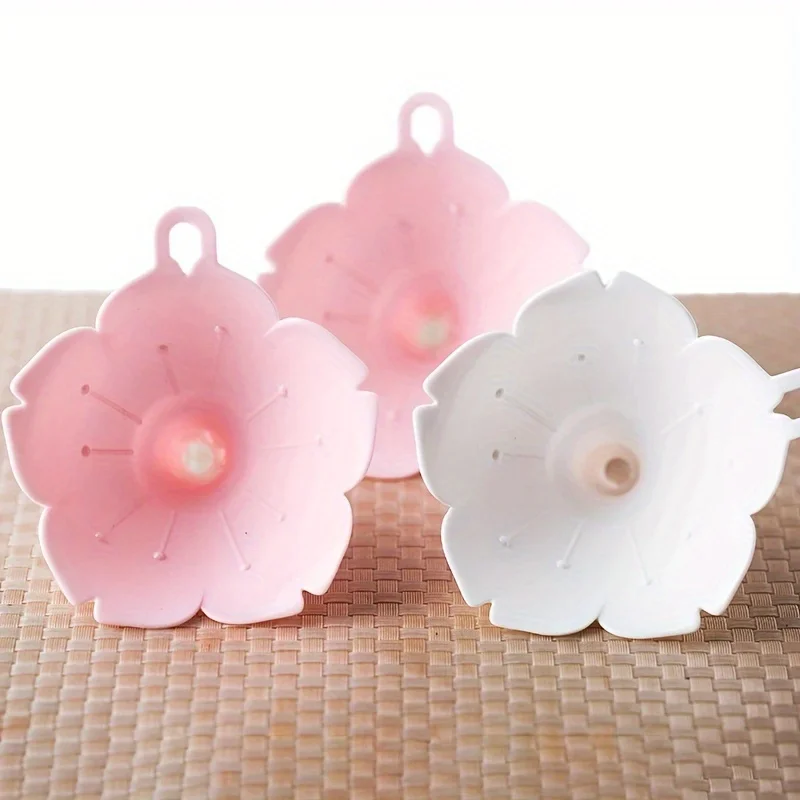 2pcs,Cherry Blossom Funnels, Flower Shaped Funnels, For Kitchen Use, Filling Bottles And Cooking, Kitchen Gadgets, Kitchen Stuff