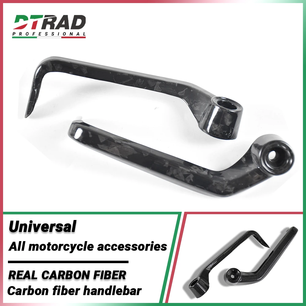

For all motorcycles Carbon fiber handlebar protection Bow guards Motorcycle accessories Fairings Handlebar protection systems