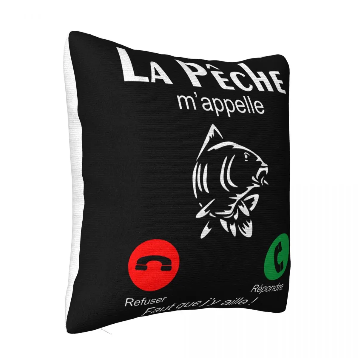 Personnalise La Peche Mappelle Fete Cadeau Anniversaire Vacance T052 Men Designing Women Top Holiday Pillow Case