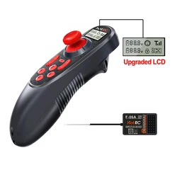 HOTRC DS-600 DS600 CH 2.4GHz FHSS Radio System Transmitter Remote Controller DS600 PWM GFSK 6CH Receiver For Model Fishing Boat