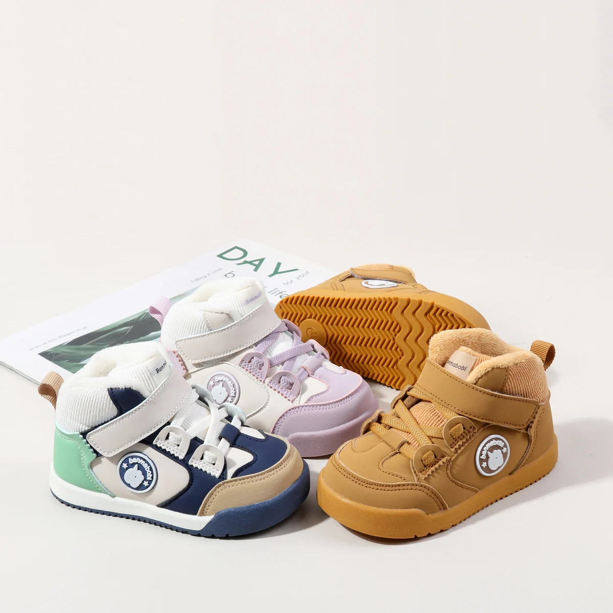 2025 الخريف والشتاء طفل الفتيان والفتيات الأولى المشي داخلي في الهواء الطلق حذاء طفل صغير ل 0-4Y طفل للجنسين جودة عالية TPR وحيد #1
