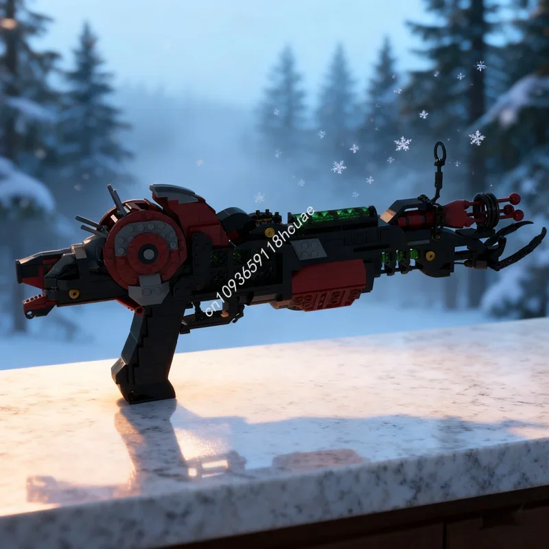 835 pièces MOC Ray Gun Mark 2 modèle blocs de construction Architecture assembler des cadeaux de noël bricolage jouets idée créative brique enfants anniversaire