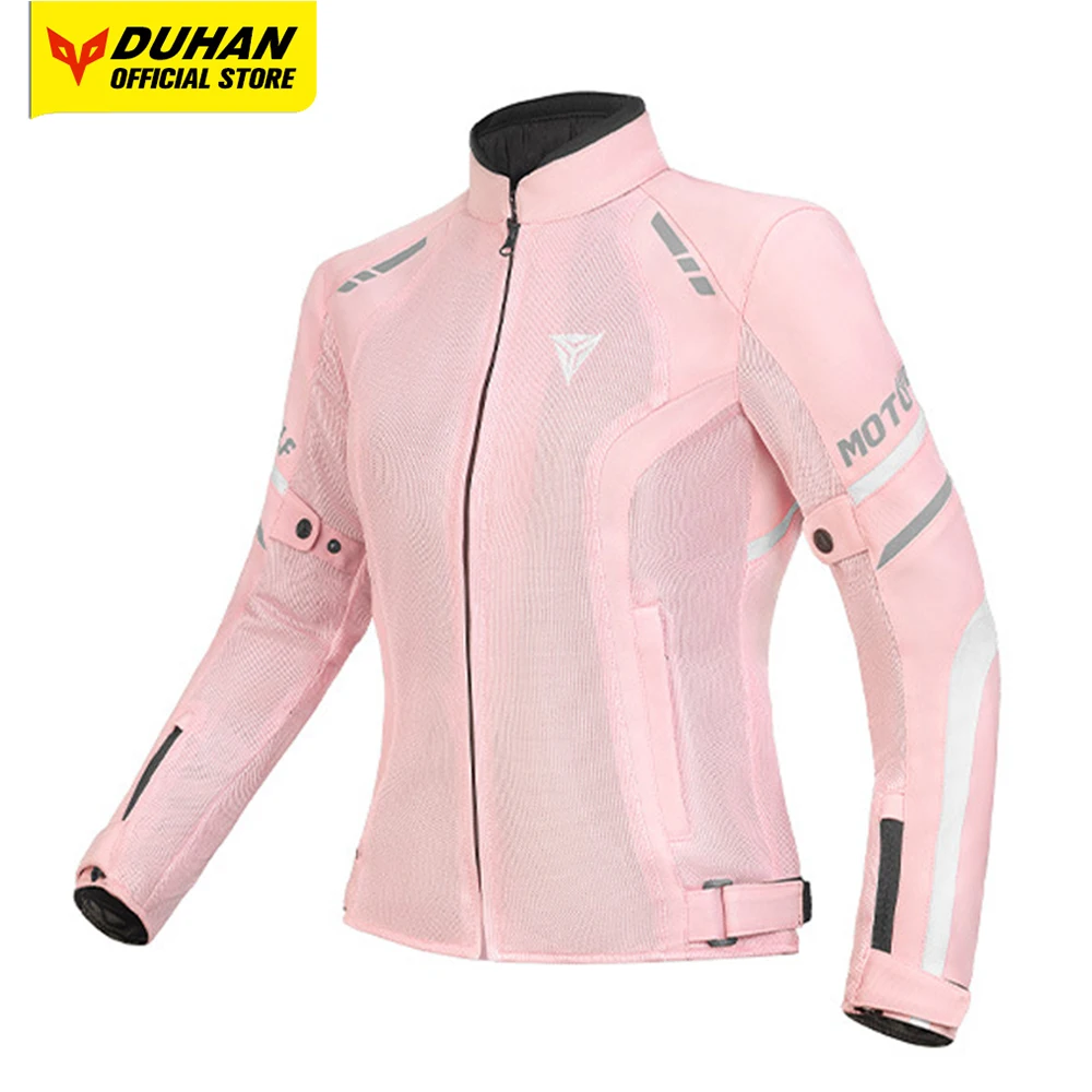 

Women's Summer Motorcycle Jacket Breathable Mesh Motorbike Riding Jacket Anti Drop Women Motorbike Jacket Wear Resistant Equip