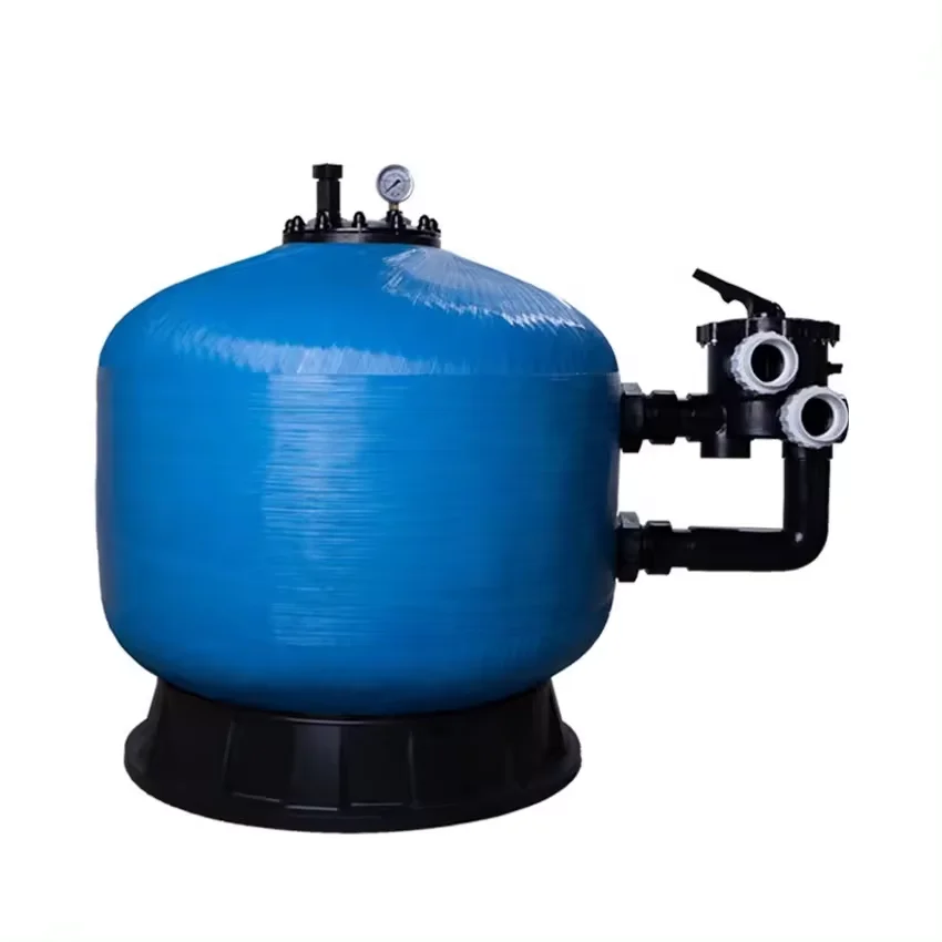 

Pool filter fiberglass side mounted swimming pool Sand Filters