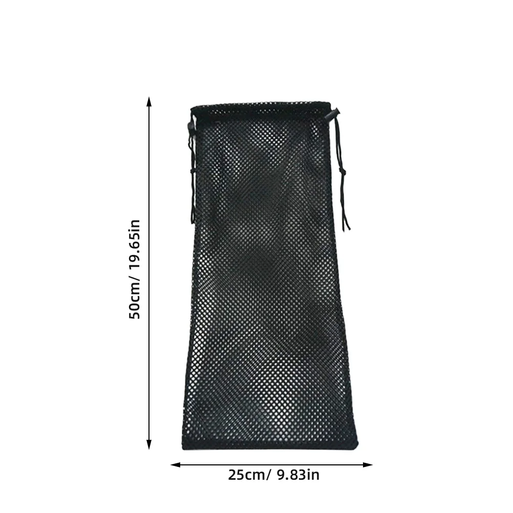 Borsa da snorkeling in rete galleggiante da 2 pezzi Rete compatta a secco per accessori per immersioni subacquee Sport acquatici all'aperto Organizzatore di attrezzature essenziali da viaggio