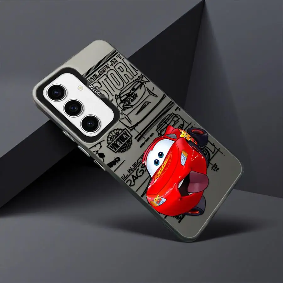 Custodia morbida per Samsung Galaxy A53 A73 A35 A26 A36 A72 A51 A56 A55 A54 A52 A71 Disney Lightning McQueen