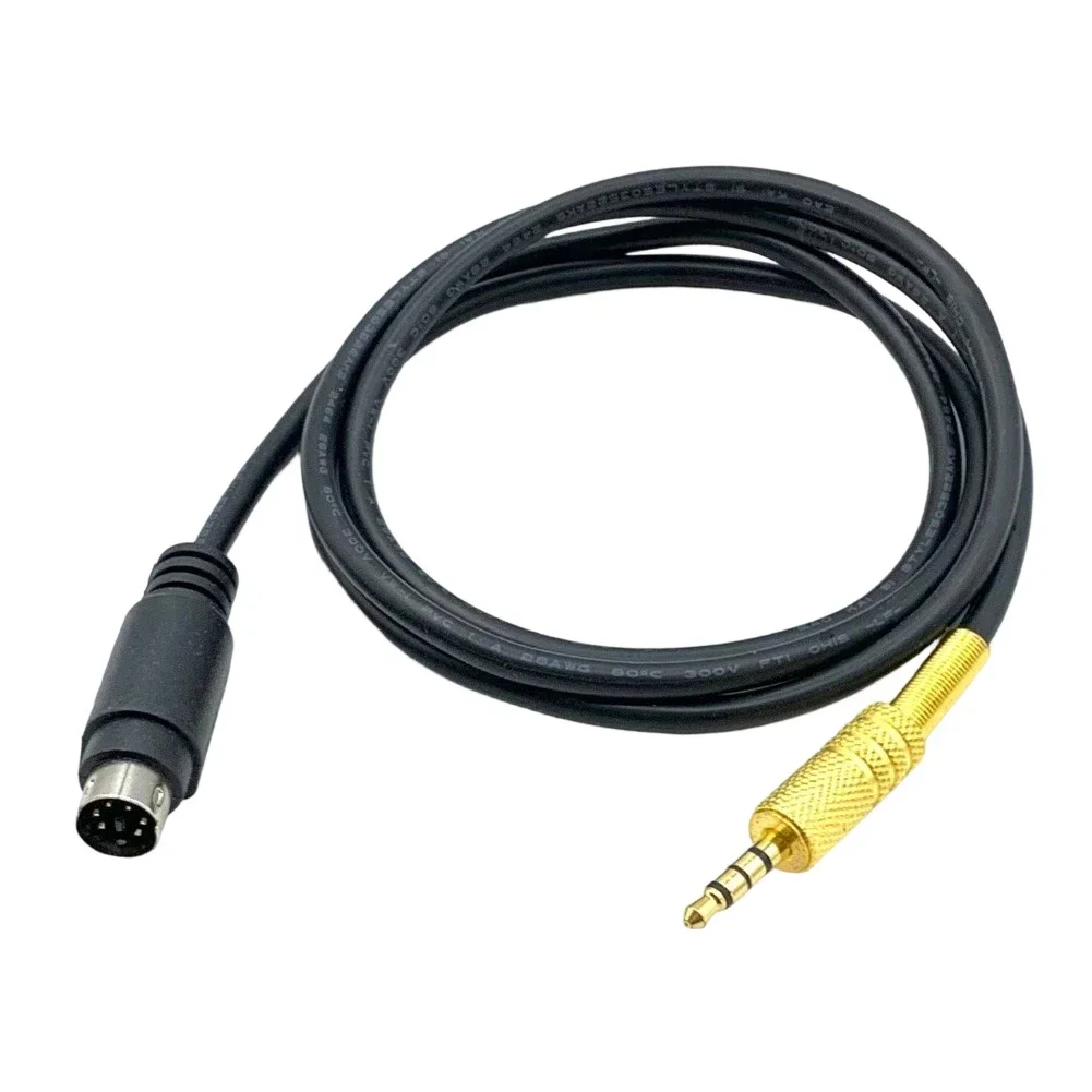 Radio Audio PTT Adapter Cable For Mini DIN 6-Pin To 3.5mm Stereo Connector Bidirectional Transfer For YAESU FT-891 857 817 991 view 4