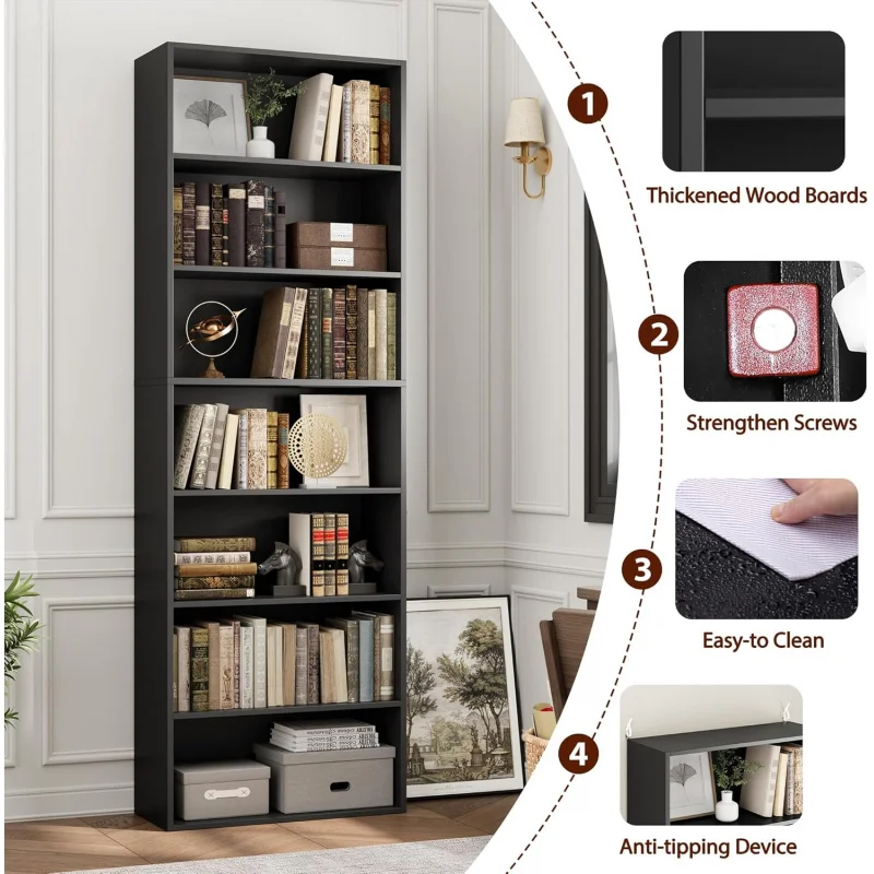(UUX)82" Bookshelf,… - image