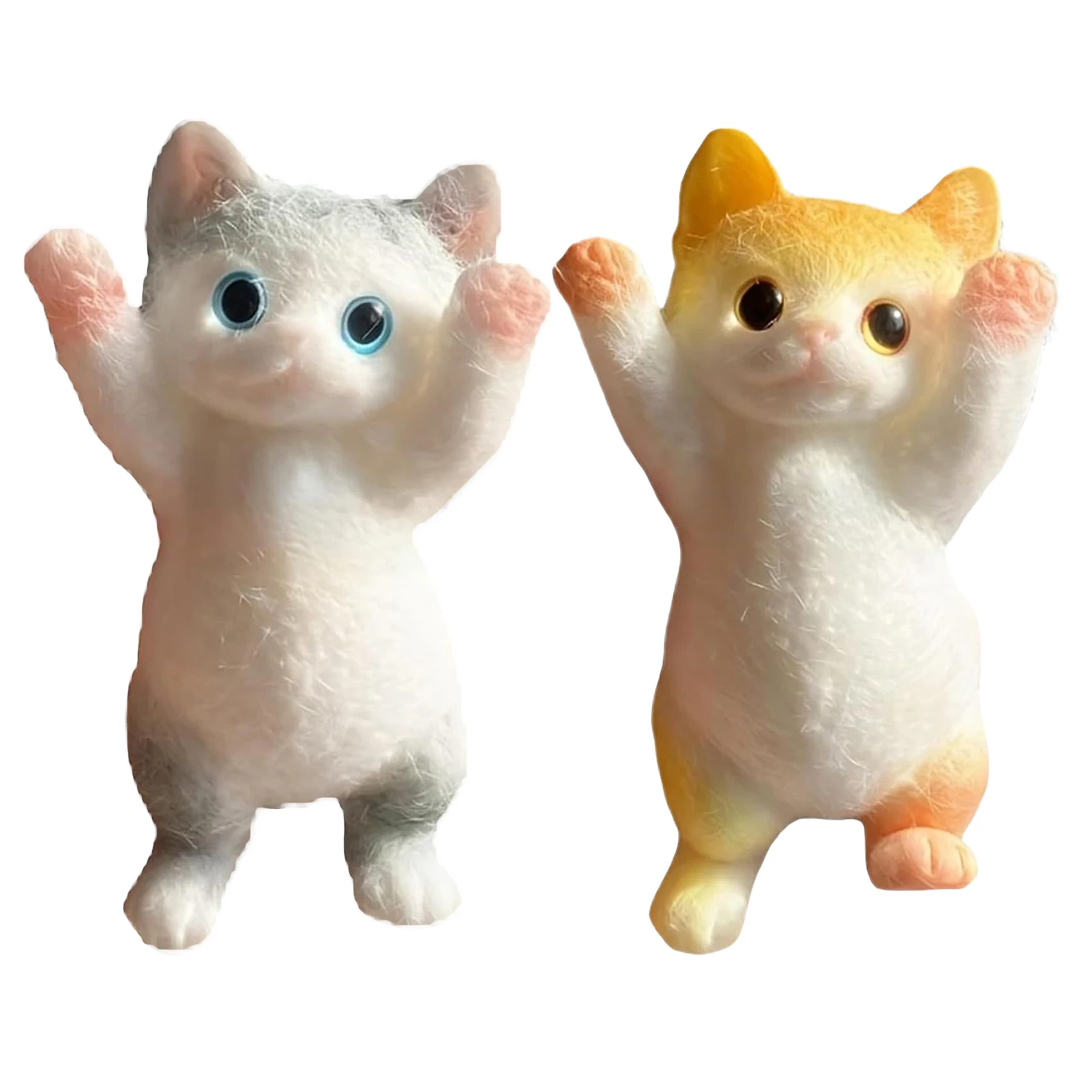 かわいい猫のぬいぐるみ、ストレス解消、伸縮性のある大きな感覚玩具、子供と大人のための抗ストレス、ゆっくりと上昇する柔らかい握りおもちゃ