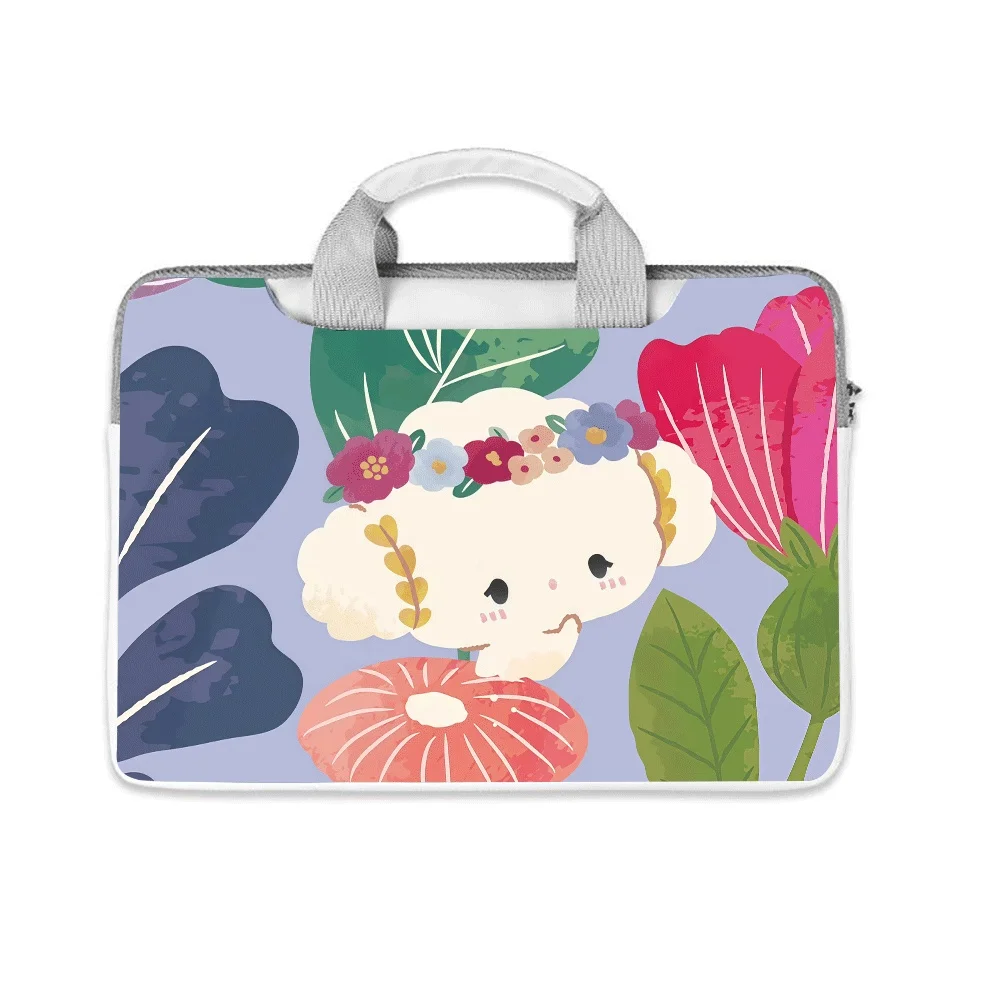 

Cartoon Hello Kitty Kurome Pachacco Laptop Bag 12 13 14 15 15 16 Inch Laptop for Macbook Computer Handbag Briefcase Holiday Gift