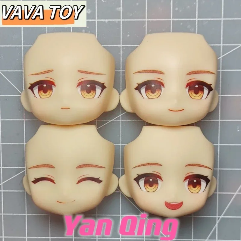 Game Yan Qing Ob11 Face GSC YMY 1/12 Doll Handmade Water Sticker Faceplates Anime Cosplay Toy Accessories