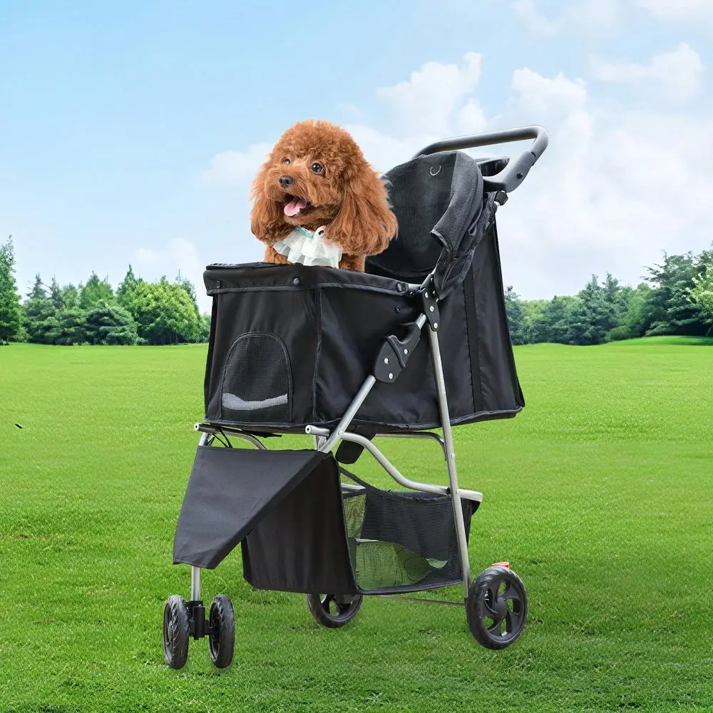 3Wheel Pet Stroller For Small Medium Dogs Cats