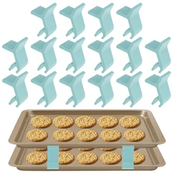 16Pcs Baking Sheet Stackers, Layered Tray Holder Stackers, Universal Baking Sheet Pan Stackers, Baking Tray Storage Holder
