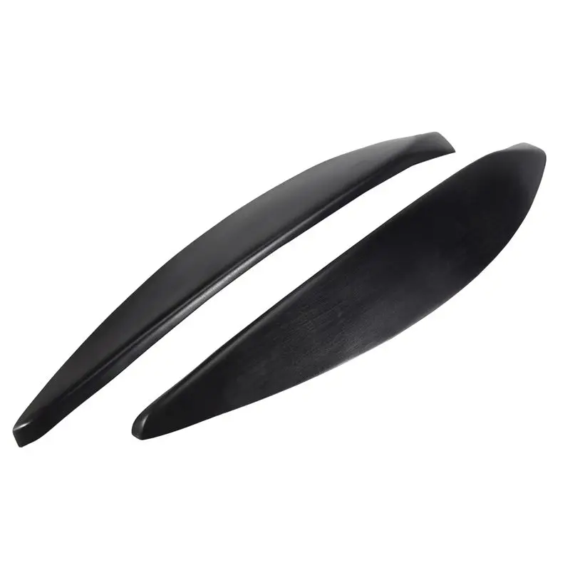 Car Front Headlight Lamp Eyebrows Eyelids Moulding Cover Trims For Opel Vauxhall Astra H MK5 2004 - 2009