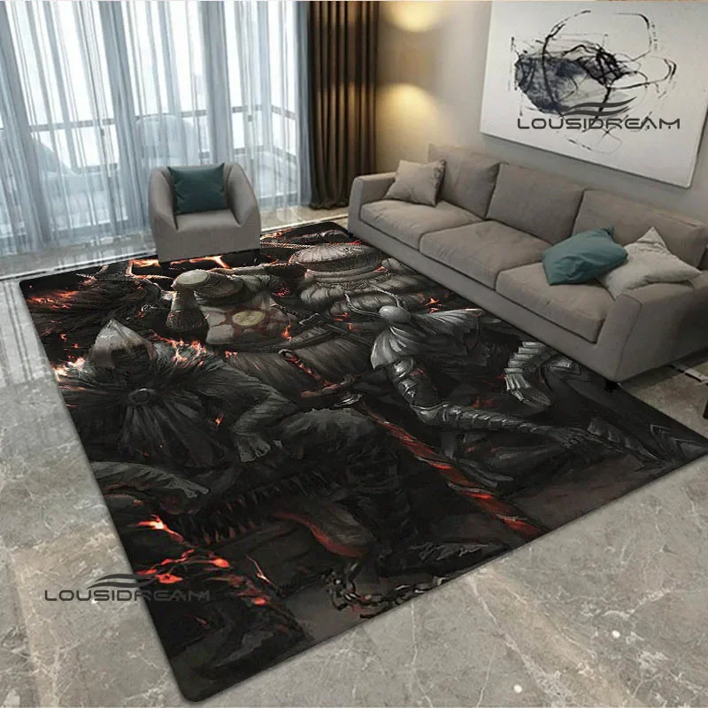 3D game D-Dark Souls print carpet living room bedroom carpet balcony bathroom non-slip door mat photography props birthday gift