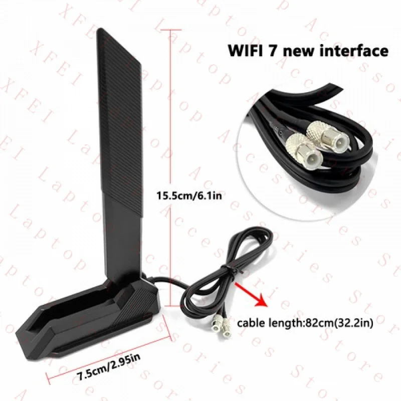 

F New WiFi 7 Antenna Cable Interface Adapter For MSI MAG X870 TOMAHAWK WIFI