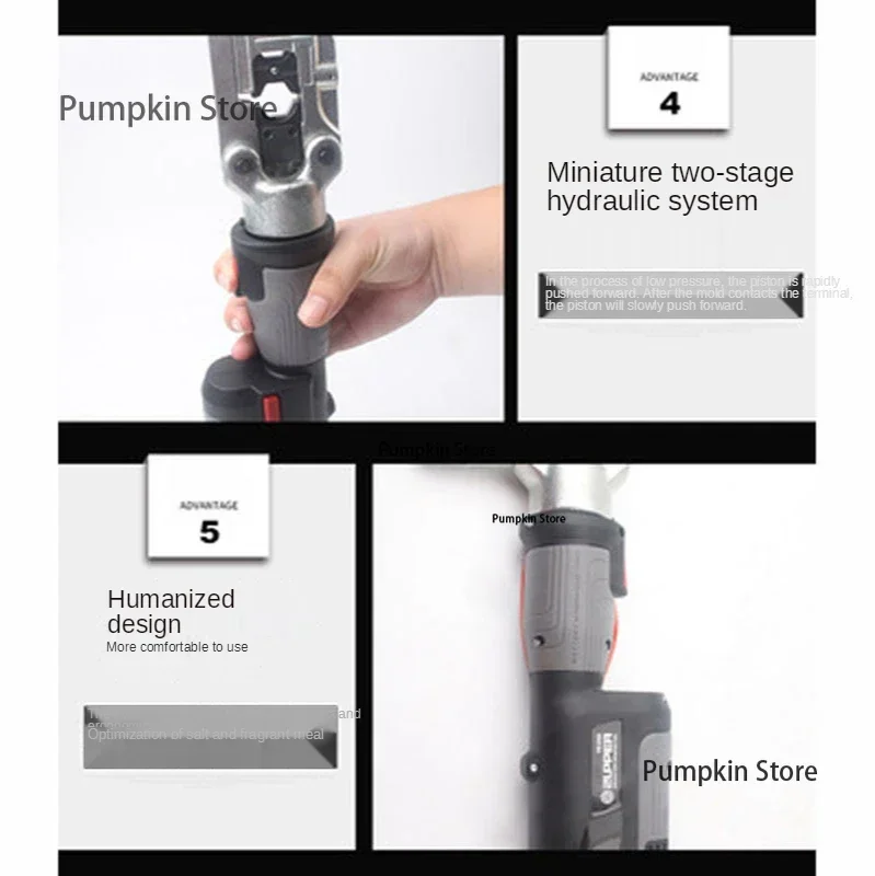 New PZ-300 Portable Wire Crimping Plier Hydraulic Cable Press Tool Hydraulic Crimping Tool for crimping 16-300mm2