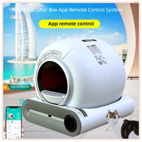 Smart Cat Litter Box, Automatic Self-Clean with APP Control, Large Enclosed Odor-Free Cat Toilet