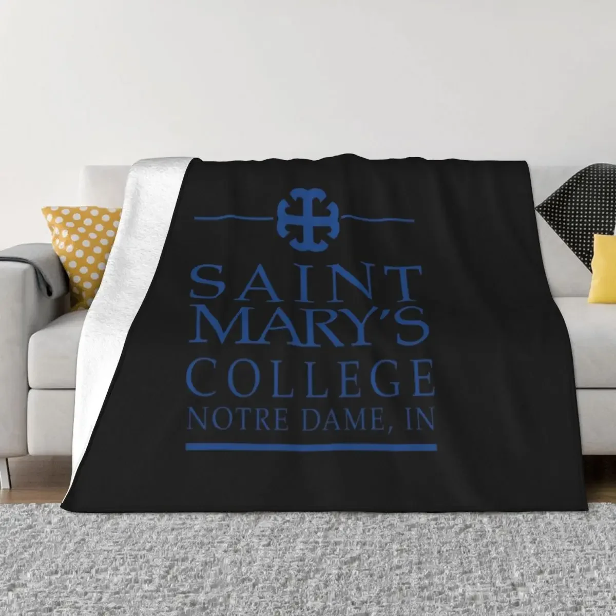 

Saint Mary's College-belles Throw Blanket Nap Sofa Heavy decorative Blankets