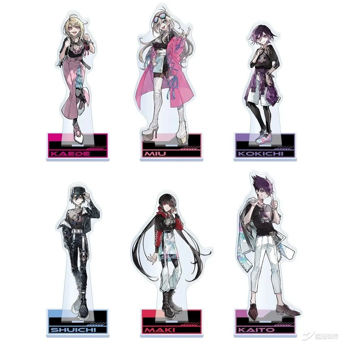 Danganronpa V3 Anime Kaede Akamatsu Saihara Shuichi Miu Iruma Acrylic Desktop Stand Model Figure Decor Collect Cosplay Gift