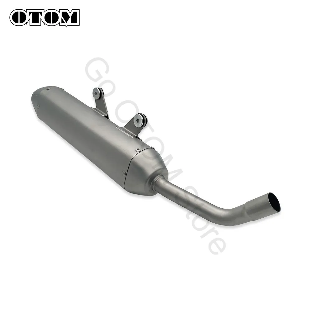 OTOM 2017-2019 Motorcycle Exhaust Header Pipe Exhaust Sil encer Muffler Expansion Chamber For KTM XCW EXC SX XC HUSQVARNA TC TE