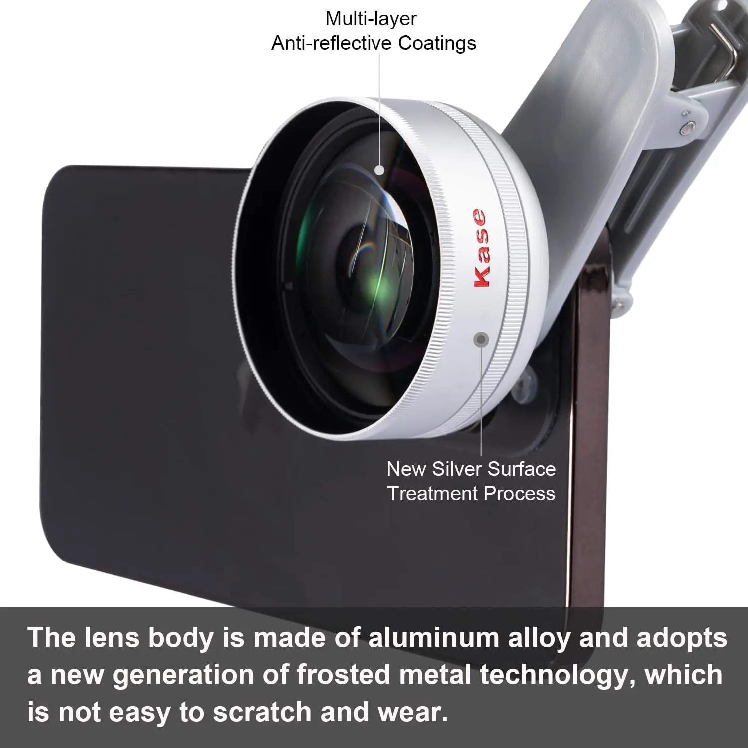 Kase Upgraded HD Master Macro Lens Plus Multi Anti-reflection Coating M17 Mount Compatible Phone Case For Product Macro Live