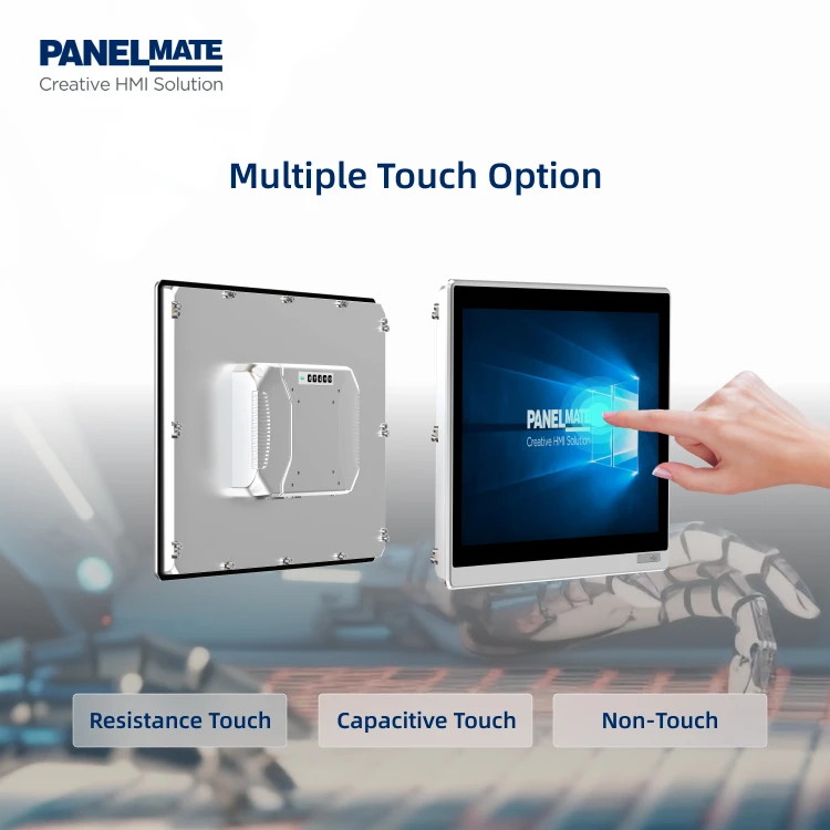 ZXY 신제품 17인치 정전식 터치스크린 내장형 산업용 모니터 IP65 방수 디스플레이 산업용 응용