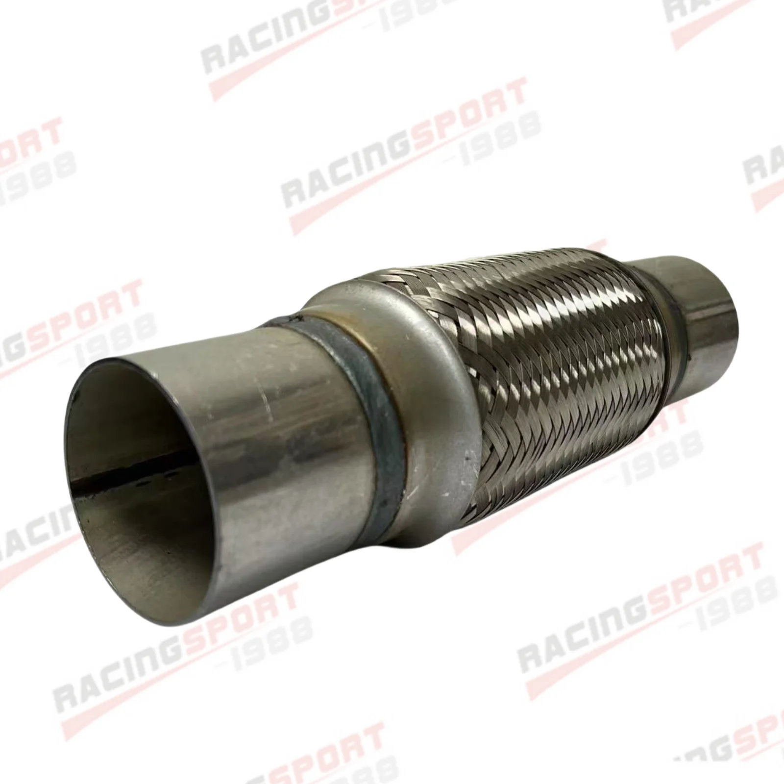 

A+S+ Exhaust Flex Pipe 2.5" (63.5MM) (2 1/2") OD x 6" (152.4MM Heavy Duty Stainless Coupling 10" (254MM) Total Length