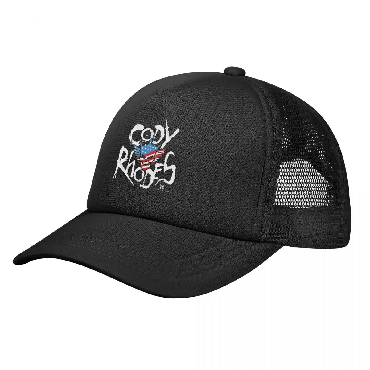 

Cody Rhodes American Mesh Baseball Caps Men Women Hip-Hop Trucker Hat Hat Adjustable Polyester Dad Hat Summer Trucker Caps