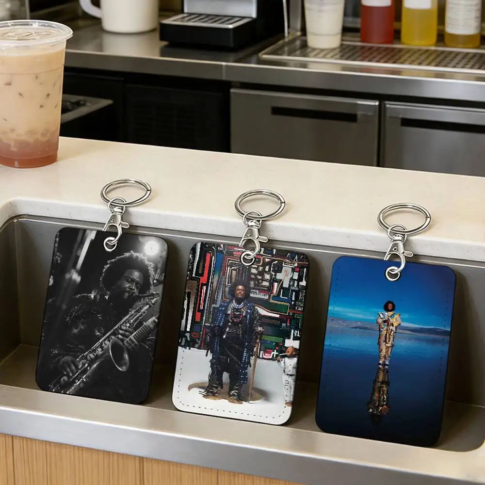 

Классный держатель для карт Kamasi Washington для ежедневных поездок, для проездных на автобус, для карт доступа, подходит для ежедневного использования.