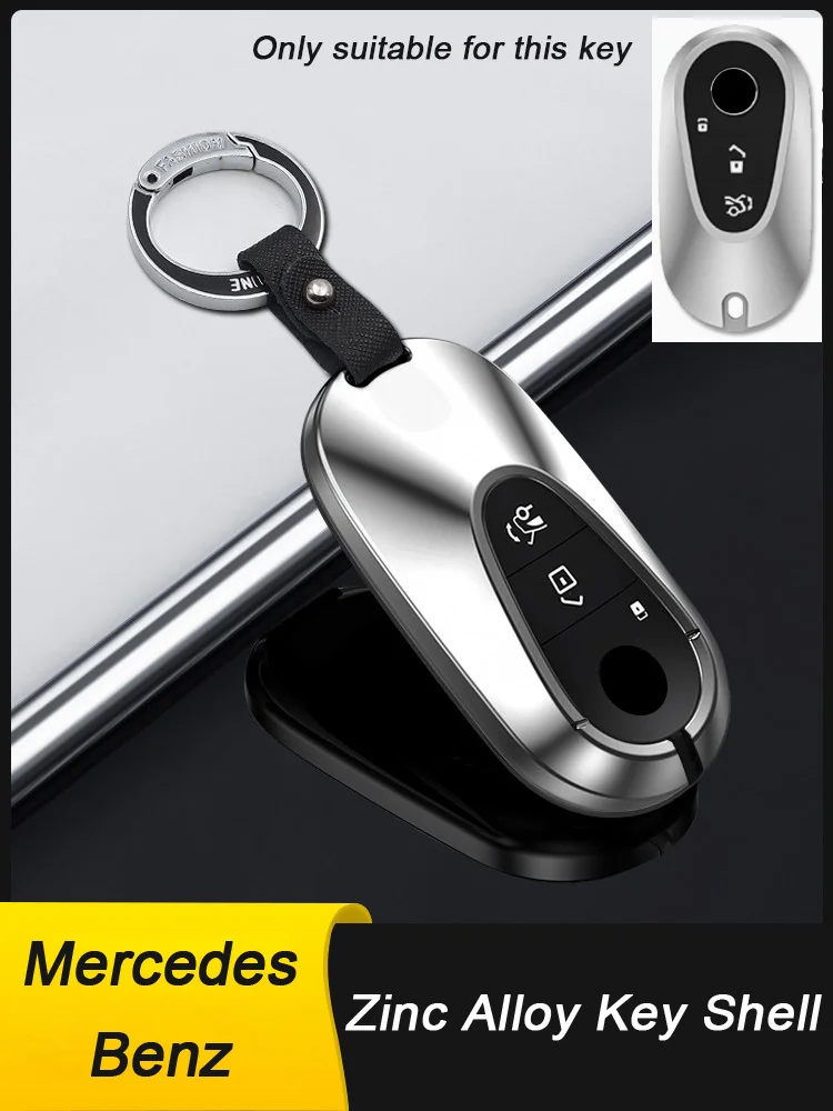 For Mercedes Benz C  S Class W223 W205 W206 C260L S350L S400L E Class W213 E300 Car Zinc Alloy Key Case,Key Shell Remote Cover