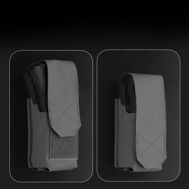 

Double 5.56 Mag bag - MOLLE installation flap accessory bag for vest carrier
