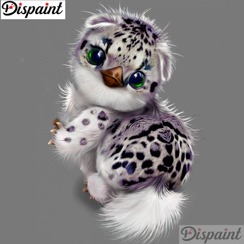 

Dispaint Diamond Painting Full Square/Round Drill 5D DIY "Cartoon animal" Daimond Embroidery Rhinestone Cross Stitch Decor A1234