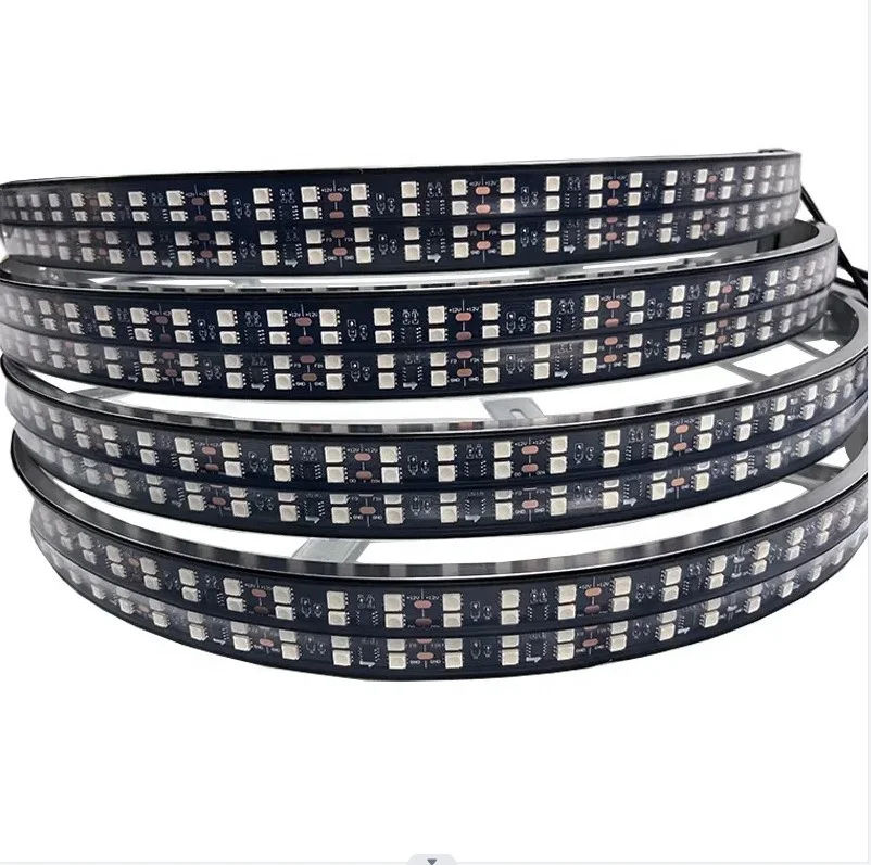 KSS 四列 LED ホイール リング 17 インチ RGB チェイシング カー リム ライト キット トラック ピックアップ用