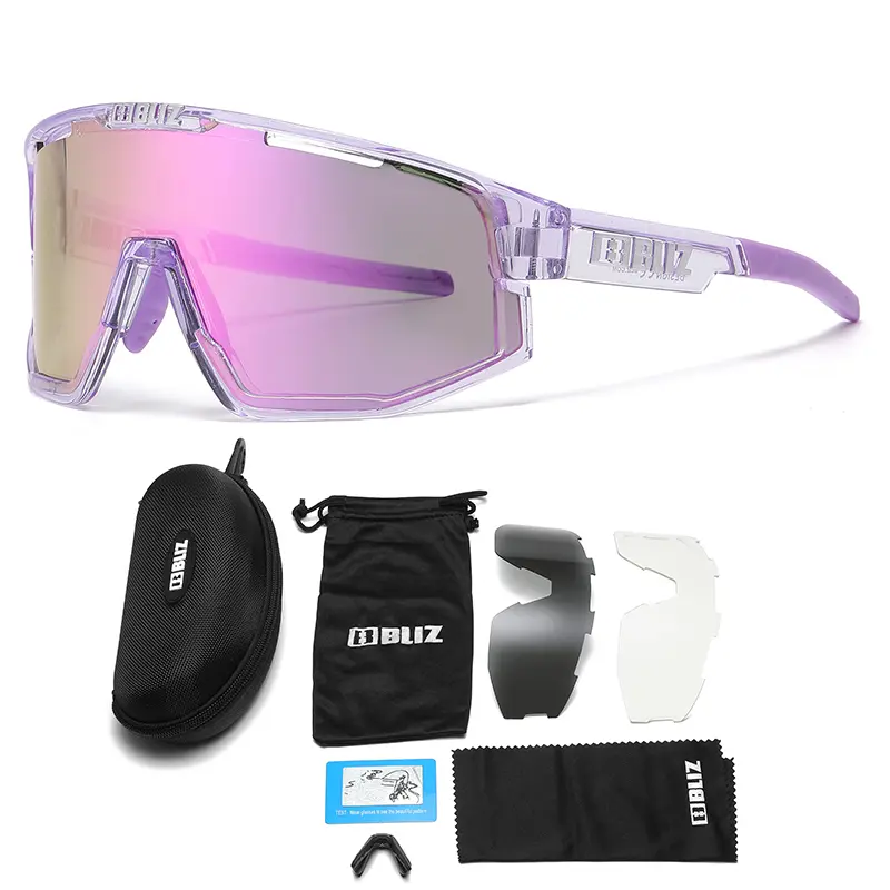 B BLIZ Fashion Outdoor Cycling Sunglasses Men MTB Bike Glasses Sports Hiking Mountain Women Bicycle Cycling UV400 Goggles - Image 12