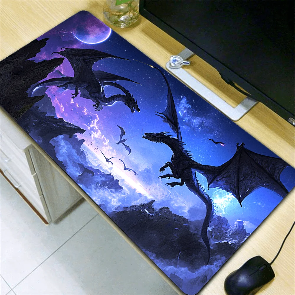

Большой термонастольный коврик Giant Flying Dragon, модный дизайн, коврик для компьютерной клавиатуры, подходит для офисных и домашних компьютерных игр