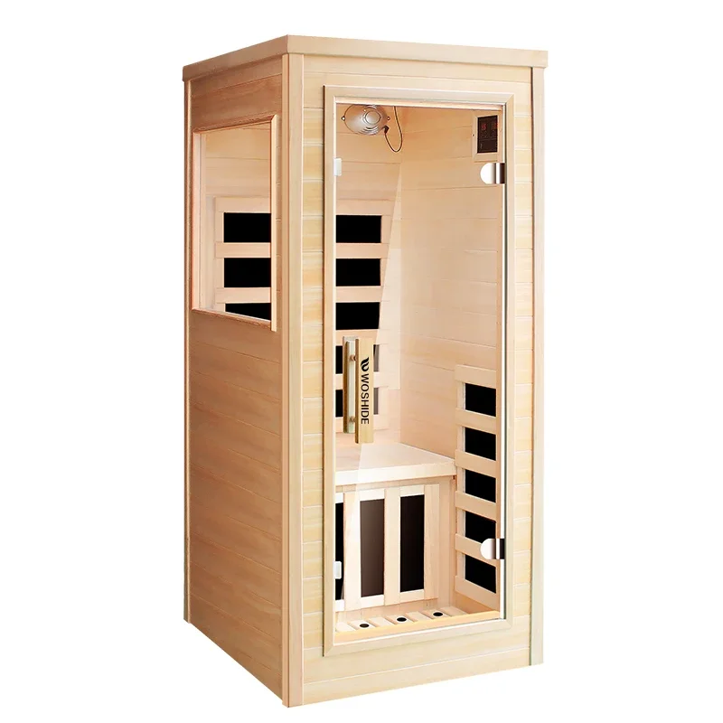 Hxl Single Sweat Steaming Room Full Body Perspiration Artifact Sauna Room Sweat Steaming Room Mini Dry Steaming